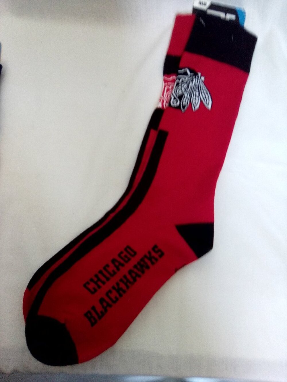 FBF Chicago Blackhawks socks Medium NWT